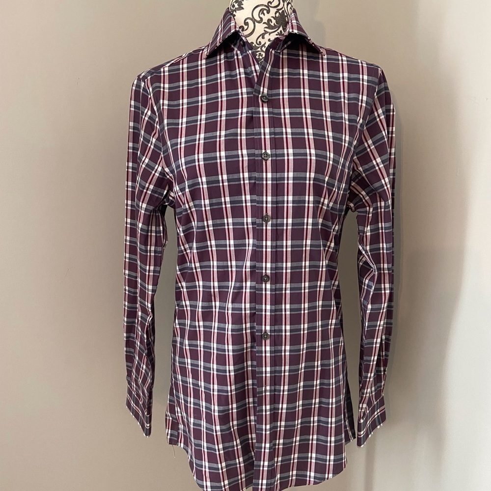Michael Kors plaid dress shirt
